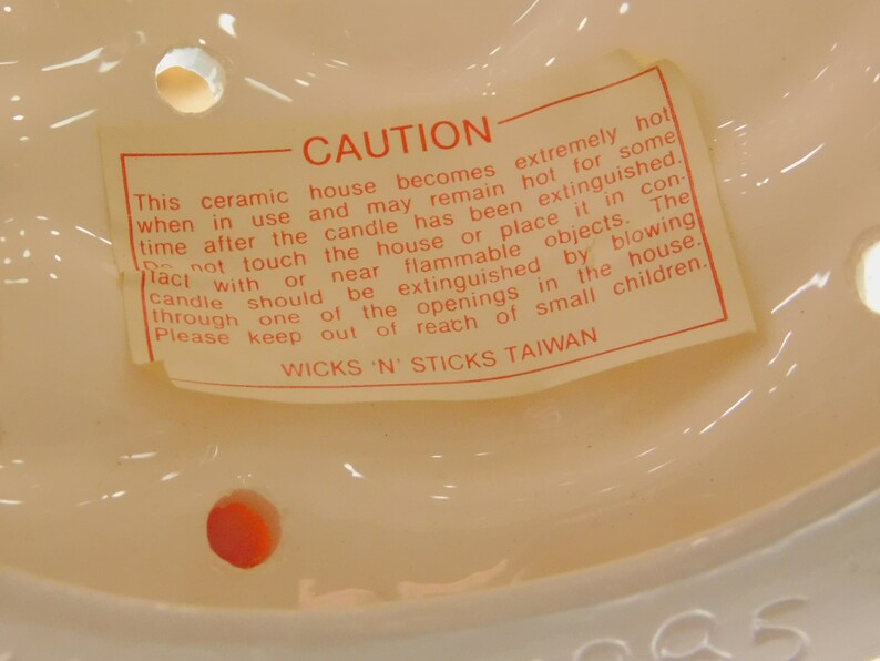 8 Ceramic Christmas Tree, 1985, WNS, Vintage Tabletop Holiday Tree With