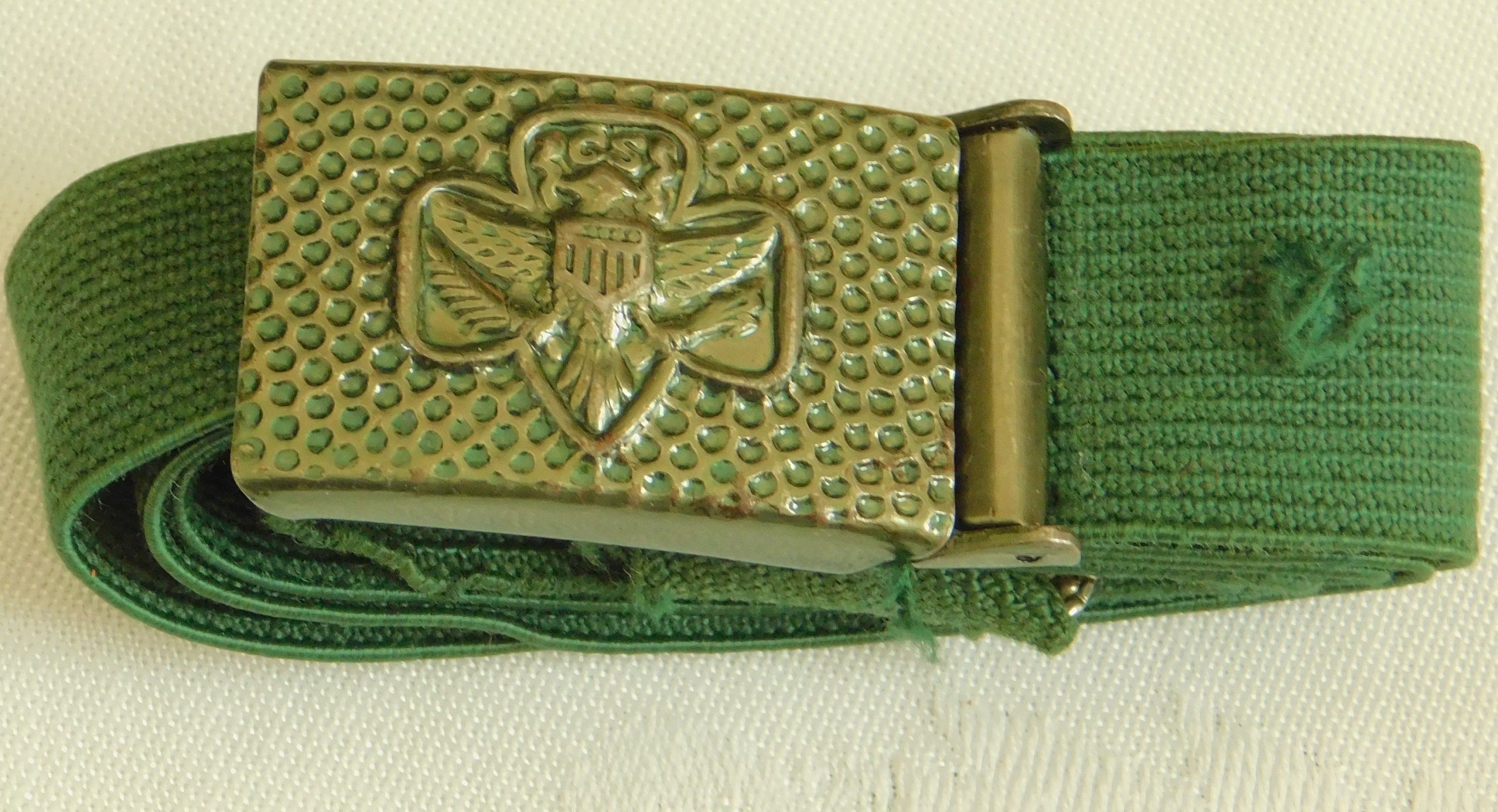 Vintage Girl Scout Belt Wallet and Elastic Belt with Trefoil Etsy