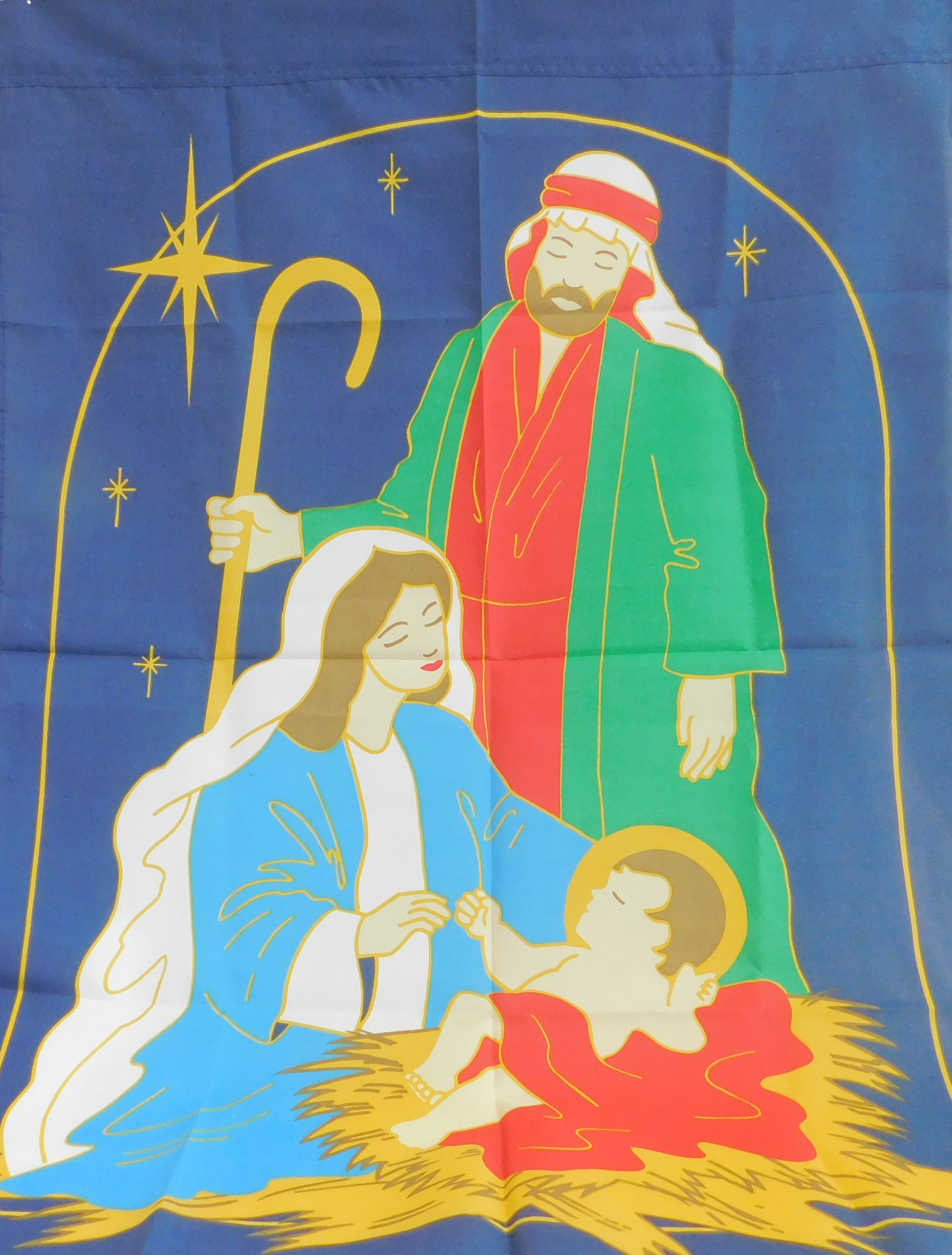 30x40 Christmas Nativity Two Sided Garden Flag Outdoor | Etsy