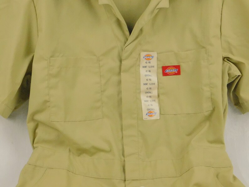 Khaki Dickies Coveralls 42R. Vintage Overalls Workwear for Men Etsy