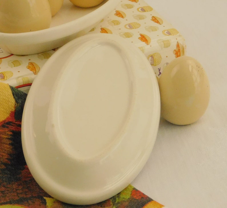 Olive dish hotel diner china Small oval roll tray 2 Buffalo China platter restaurant ware Soap Dish Single serving stone butter plate