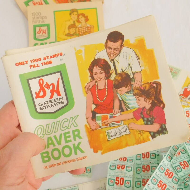 S and H Green Stamps Etsy