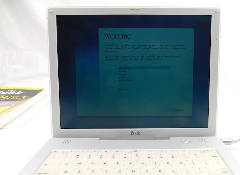 Vintage 2002 Apple Ibook G3 14
