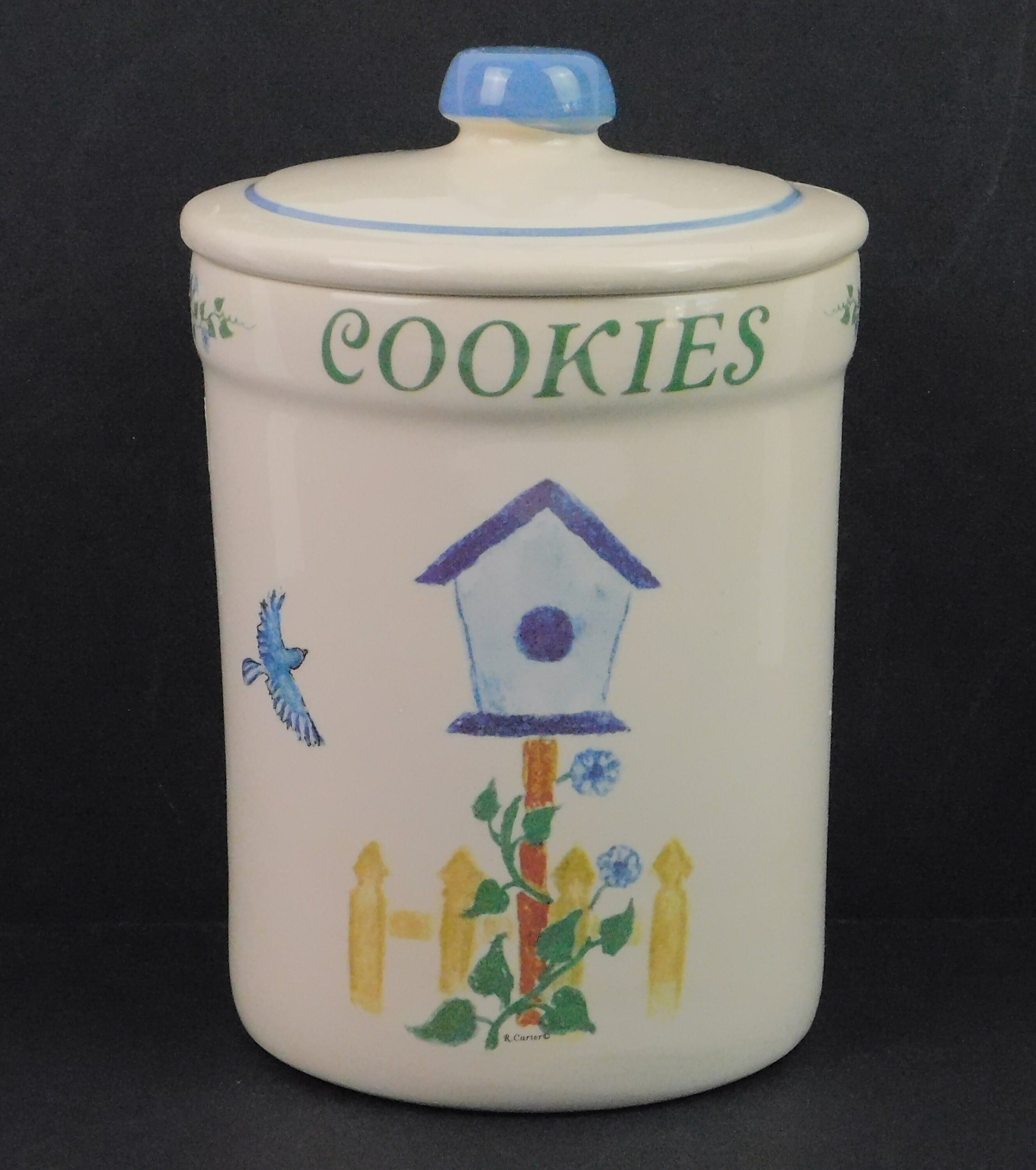 Sneaking Christmas Cookie Jar Set