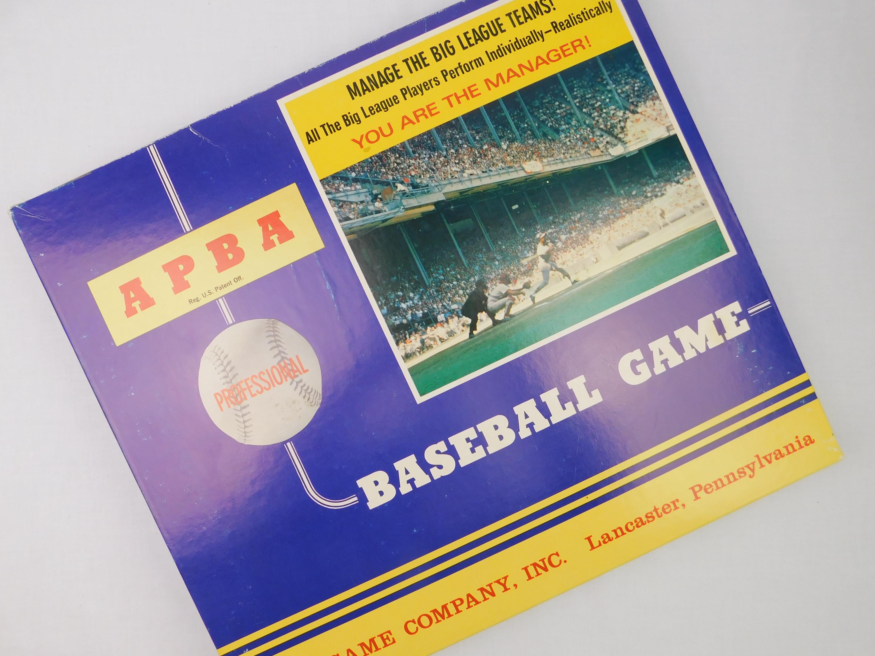 Vintage APBA Major League Baseball Game Complete Master Set With 1941 ...