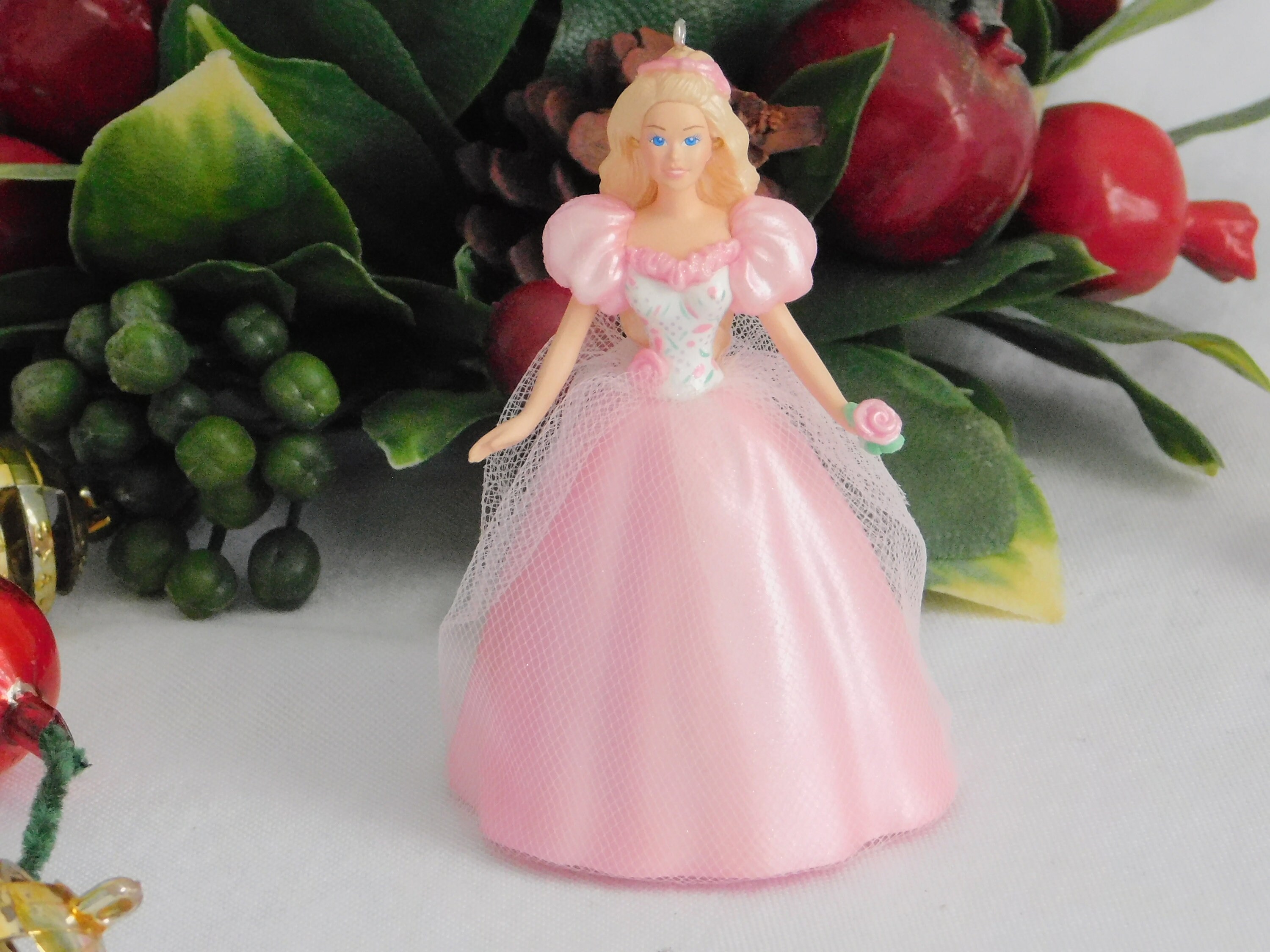 Vintage Barbie 1996 Christmas ornament. Holiday Springtime Etsy