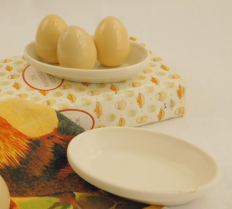 Olive dish hotel diner china Small oval roll tray 2 Buffalo China platter restaurant ware Soap Dish Single serving stone butter plate
