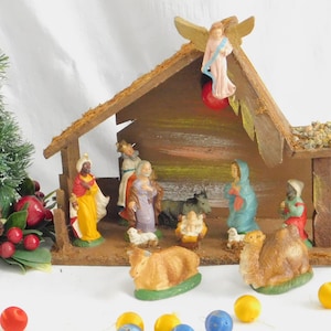 1940s Nativity Set - Etsy