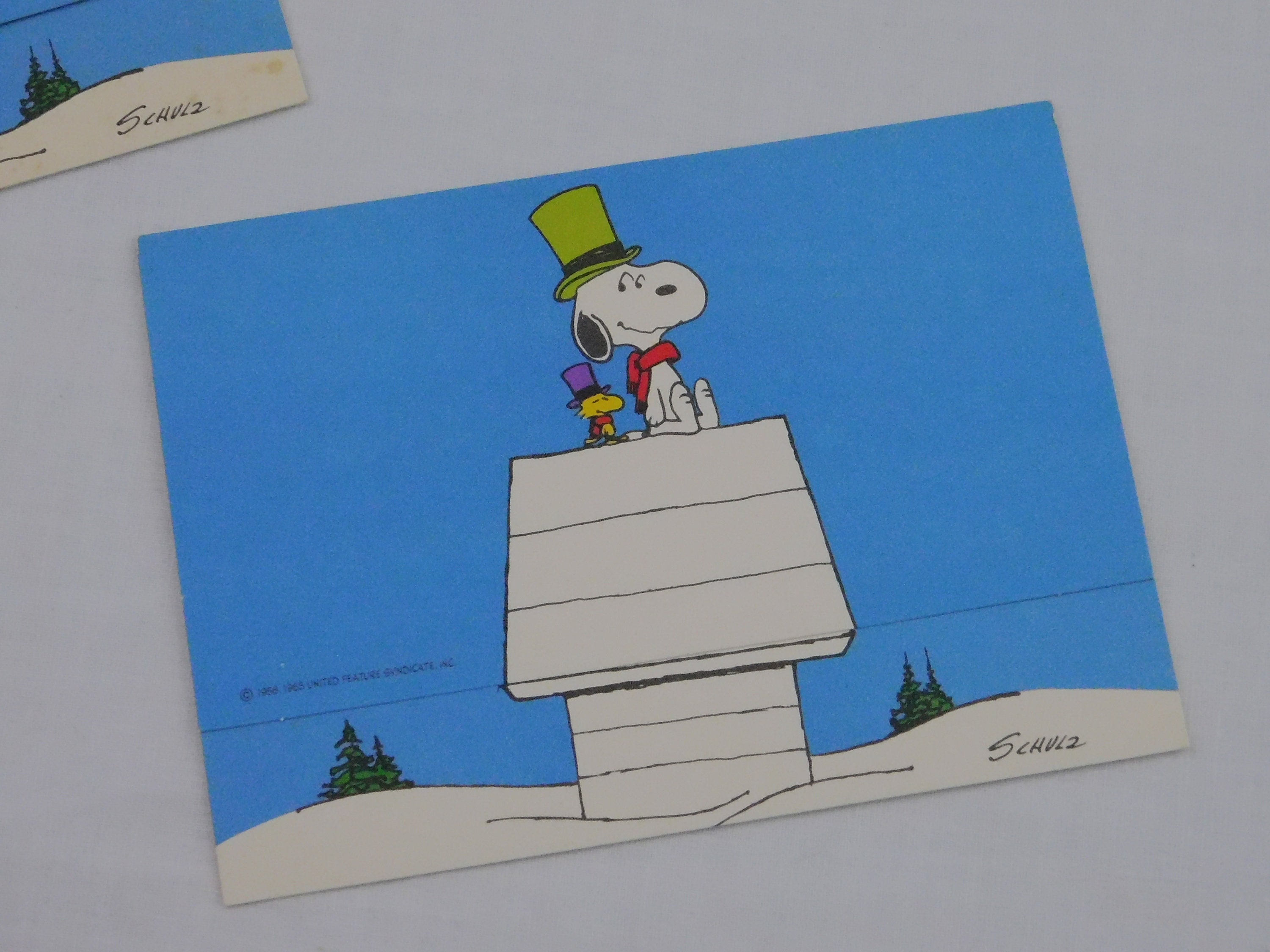 Woodstock Peanuts United Feature Syndicate - Etsy