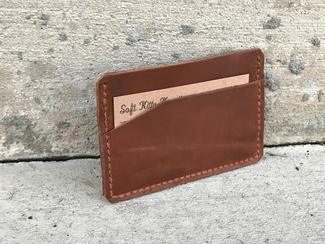 Minimalist Leather Wallet Pattern | Etsy