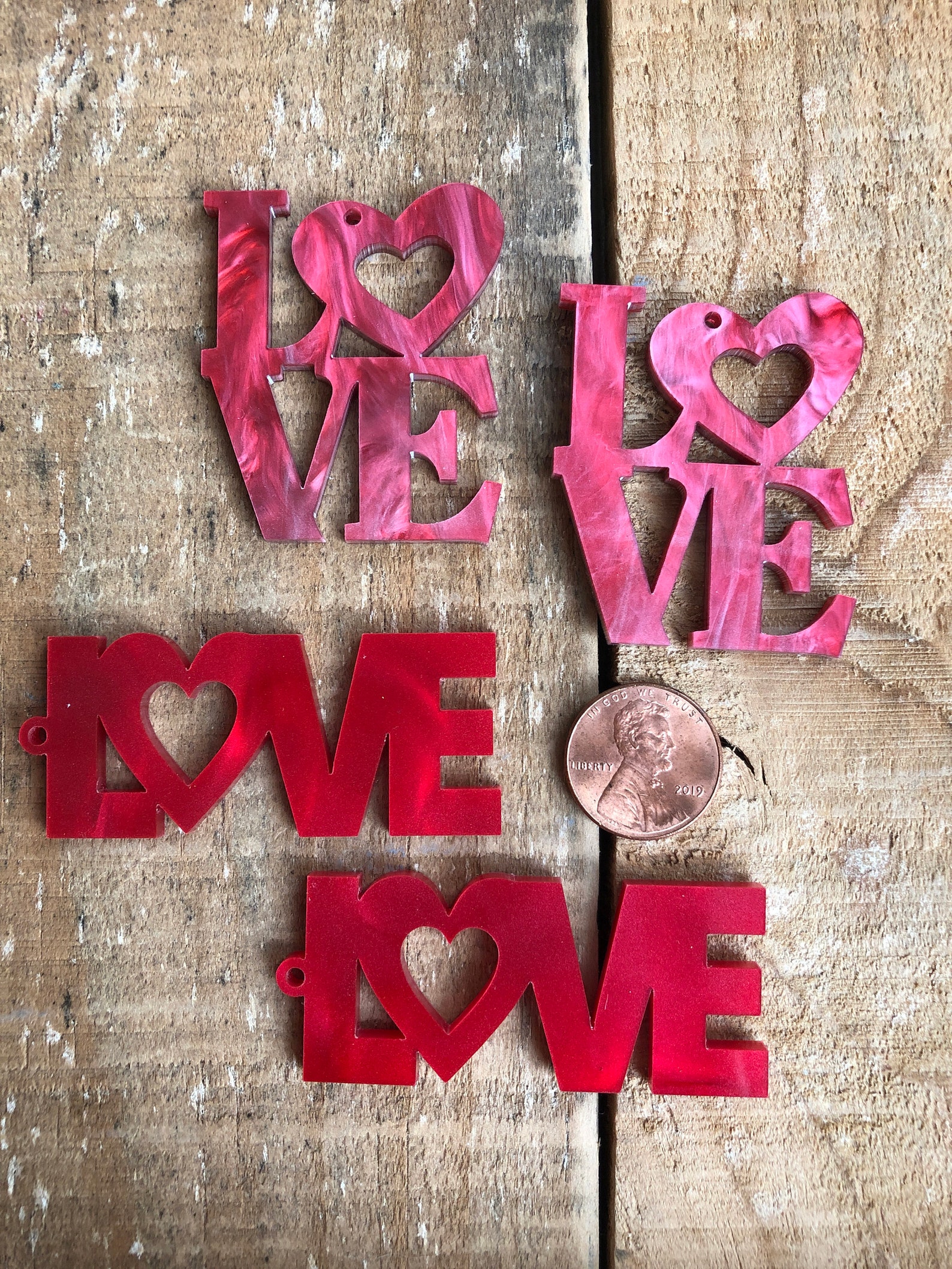 Wholesale Custom Laser Cut Words for Valentine's Day Etsy