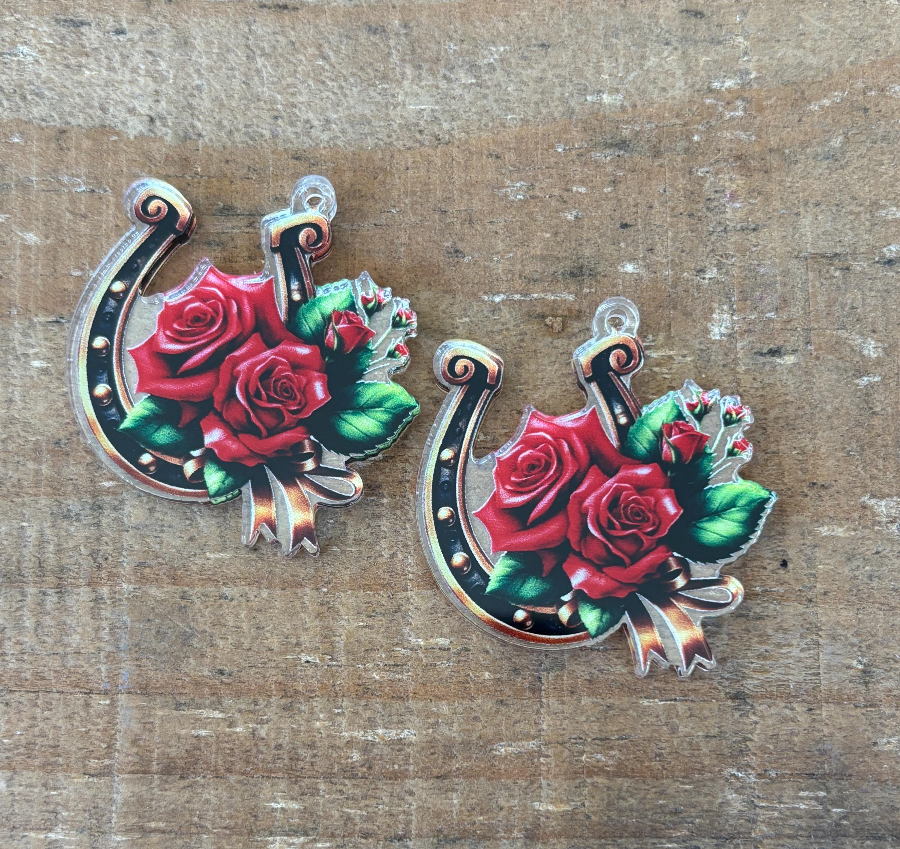 Acrylic Daisy Flower Drop Dangle Earrings – Kaboodle Designs