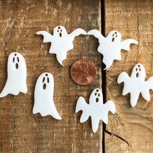 Wholesale Ghost pendants, Custom Laser Cut Acrylic, 10 pieces, Earrings, Necklace