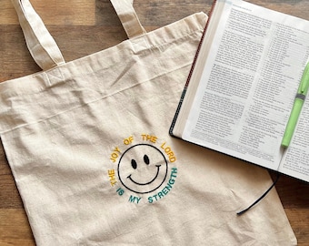 Christian Tote Bag Christian Merch Bible Bag Ropa cristiana Ropa cristiana Ropa cristiana Ropa estética Bolso de mano de moda Tote