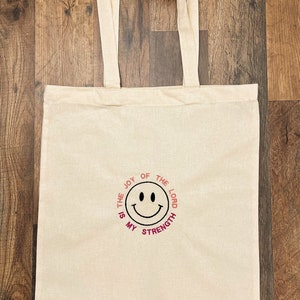 Faith Christian Tote Bag, Bible Verse Tote Bag, Christian Tote Bag, Jesus Tote Bag, Religious Tote Bag, Faith Tote Bag, Gift For Her