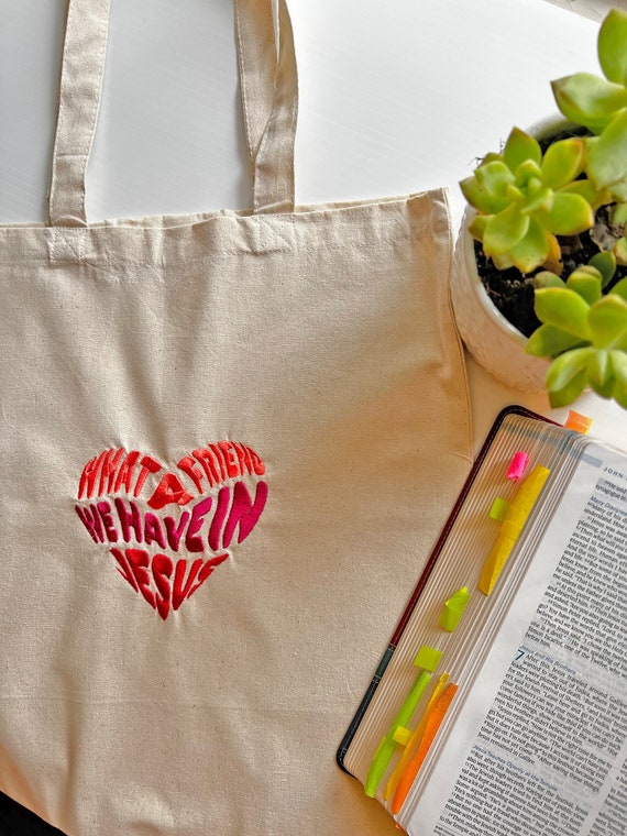 Christian tote bag, Bible verse bag, christian womens gift, christian gift, Jesus Tote Bag, Religious Tote Bag, Faith Tote Bag, Gift For Her