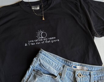 Embroidered Christian t-shirt faith shirt hymn shirt worship sweatshirt Jesus crewneck faith apparel gift for Christian faith gift