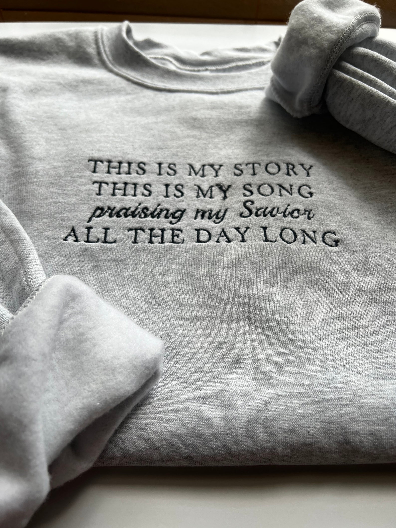 This is My Story This is My Song Sweatshirt Hymn Shirt Etsy