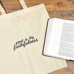 Faith Christian Tote Bag, Bible Verse Tote Bag, Christian Tote Bag, Jesus Tote Bag, Religious Tote Bag, Faith Tote Bag, Gift For Her