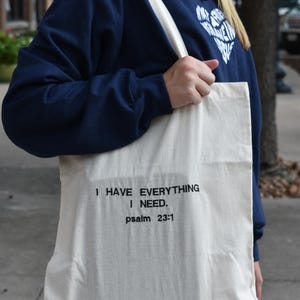 Faith Christian Tote Bag, Bible Verse Tote Bag, Christian Tote Bag, Jesus Tote Bag, Religious Tote Bag, Faith Tote Bag, Gift For Her