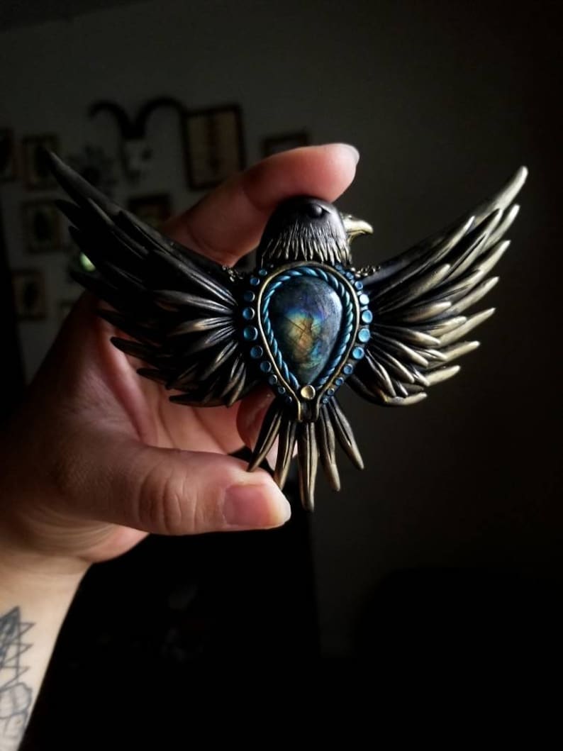 Horus God falcon amulet