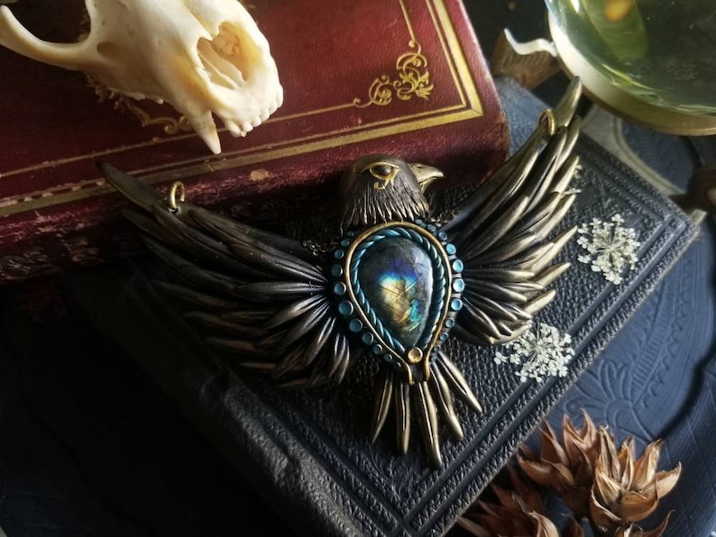 Horus God falcon amulet