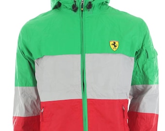 FERRARI SCUDERIA  Authentic F1 Formula Windbreaker jacket Size L new with tags Rare vintage
