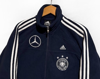 Vintage Germany Soccer Track Jacket World Soccer Y2K Full Zip Size