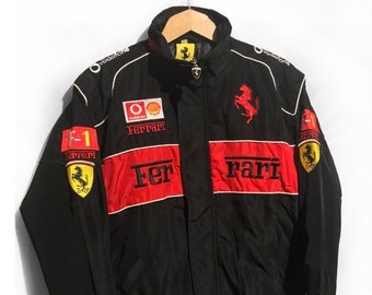 Ferrari Jacket Red - Etsy