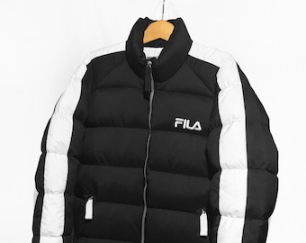 fila navy puffer jacket