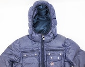 Helly Hansen Men 39 s Goose Down Dun Duvet Outdoor Hooded Puffer Parka Jacket sz S
