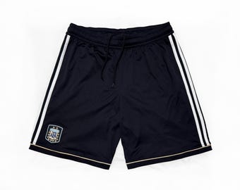 Vintage Argentinien Heim Fußball Shorts Größe L