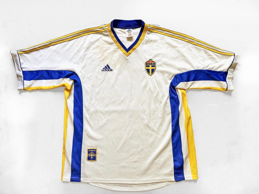 Maillot De Football Vintage Suède - Dennis N°10 - Jack Jones - Occasion
