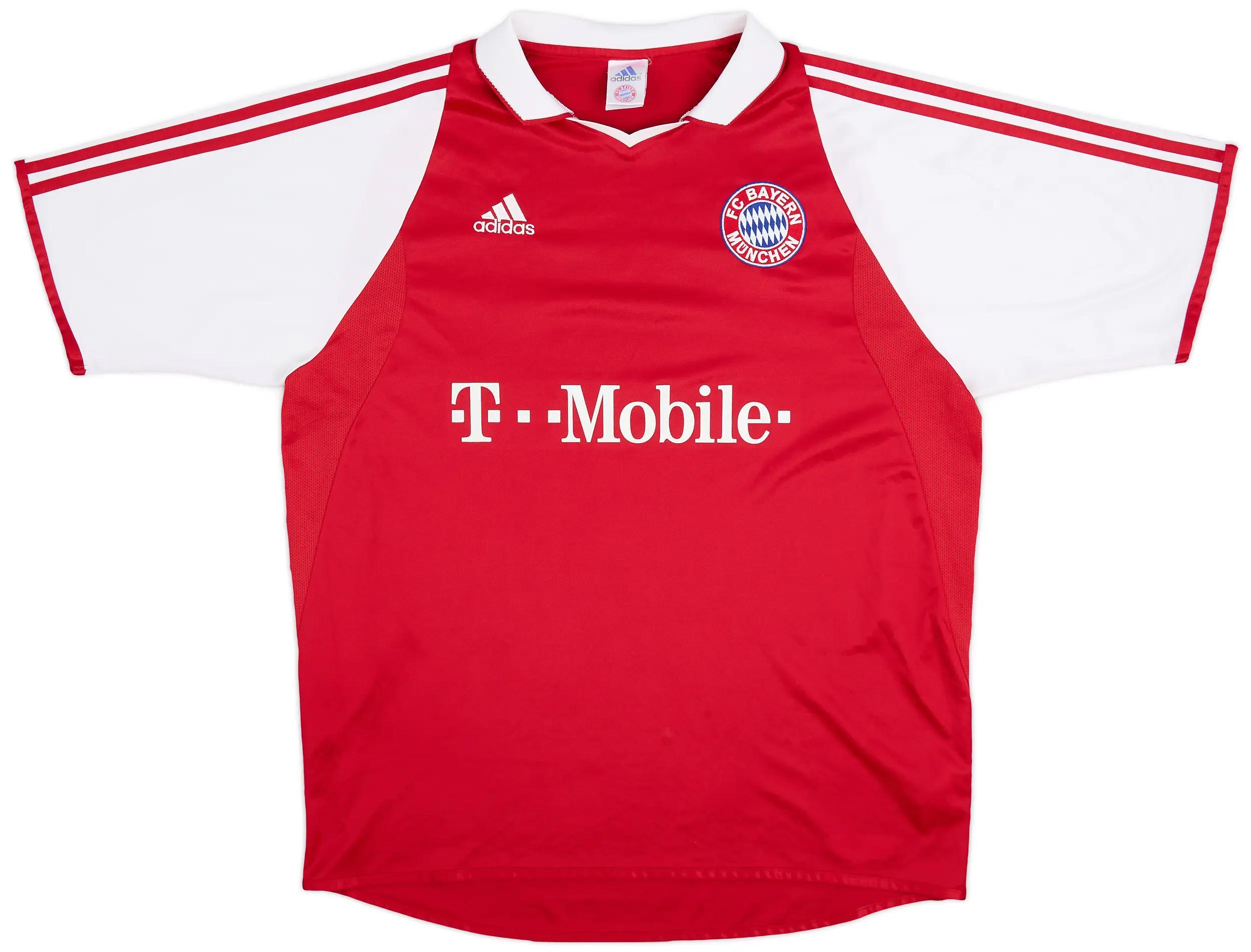 Bayern Munich 2003 2004  Home Football Shirt Soccer jersey Size L
