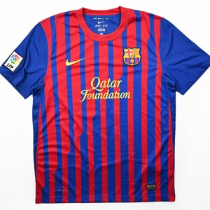 Messi Barcelona Shirt Jersey Camiseta 2011-12 Player Issue UCL Champions  League