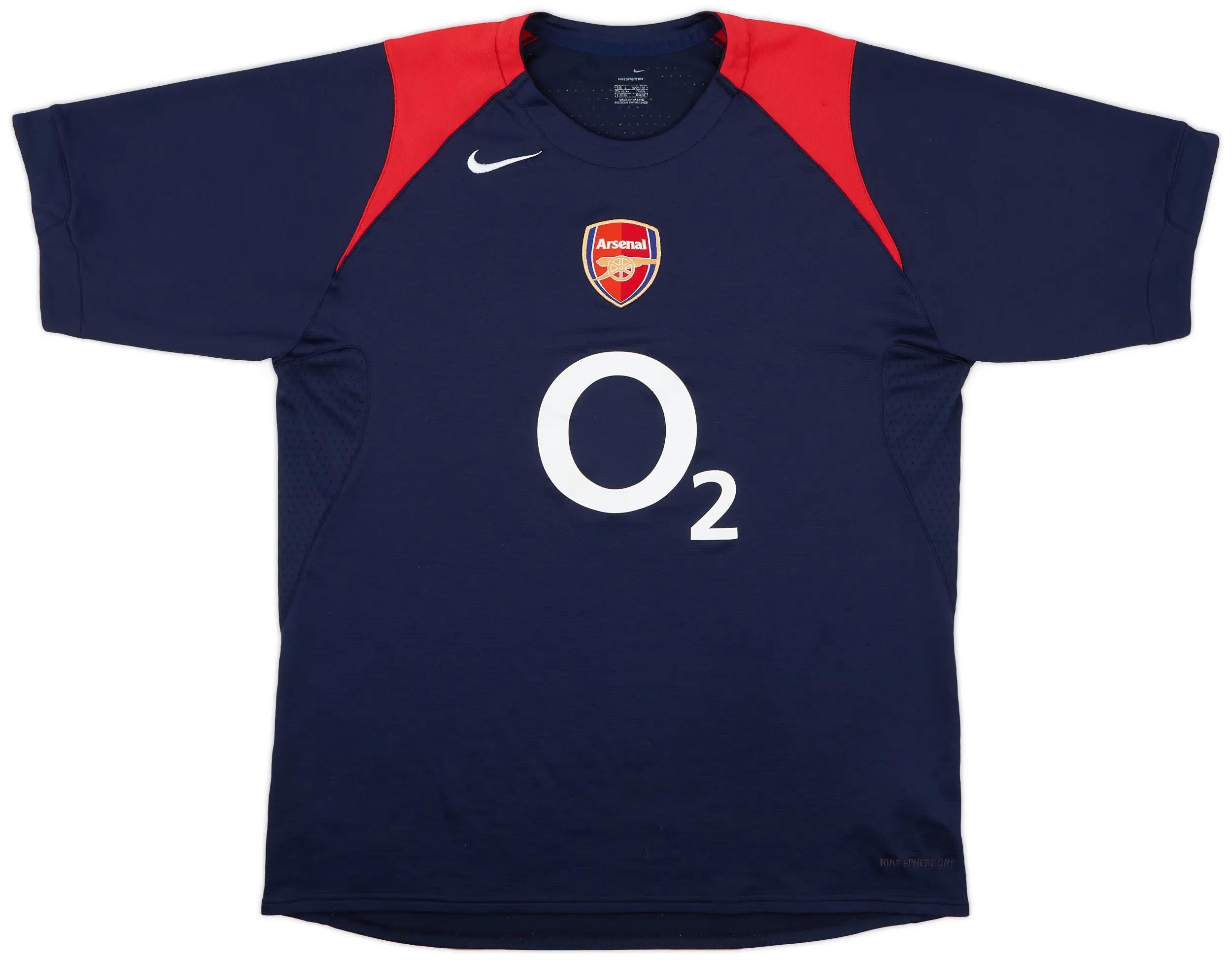 Arsenal shirt 2004 sales