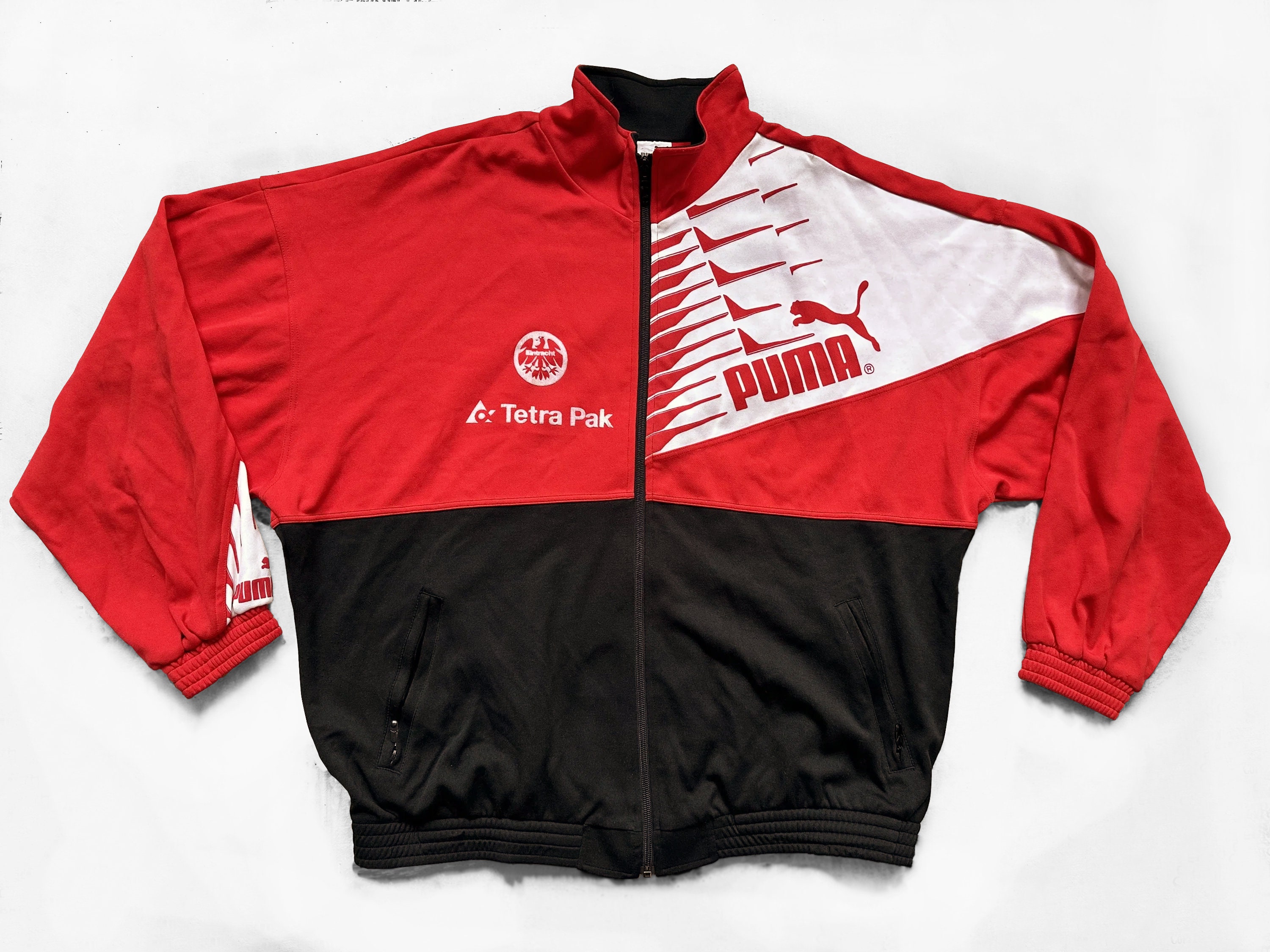 Eintracht Frankfurt 1994 FOOTBALL Jacke PUMA Fußball Vintage XXL
