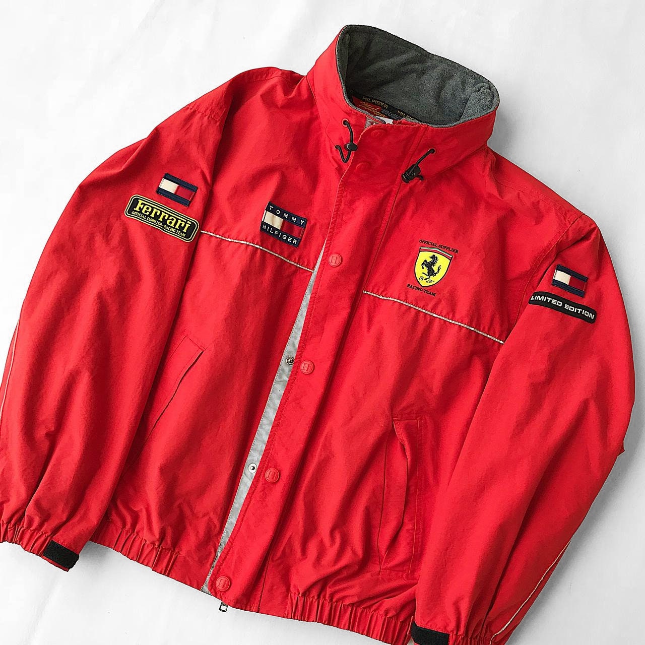 grad effektiv Professor Ferrari 1998 Tommy Hilfiger Limited Edition Team Jacket Size L - Etsy Norway