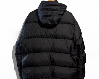 Vintage 90s Polo Ralph Lauren Goose Down Puffer Jacket BLACK Size