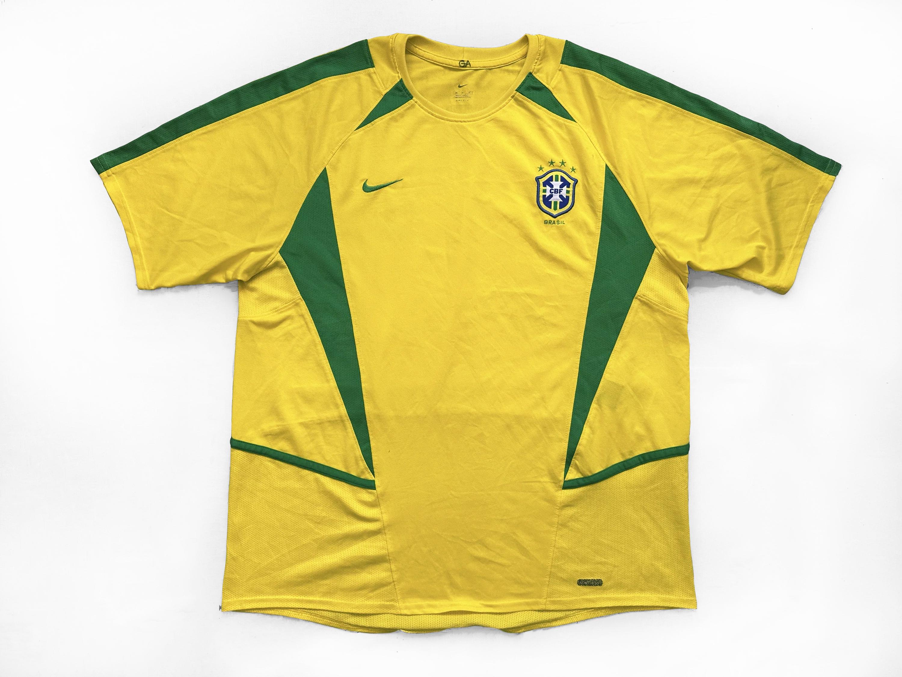 Buy 2002 Ronaldinho Brazil Jersey Online In India - Etsy India