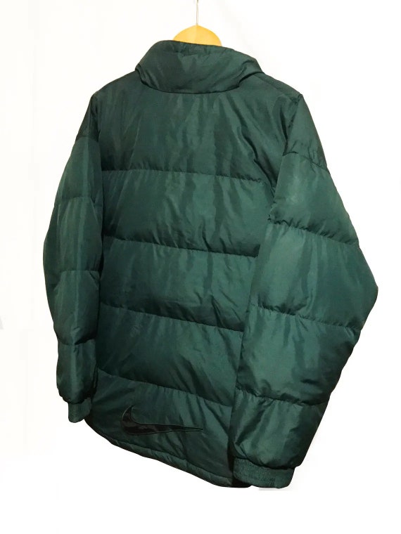 ジャケット・アウター 00s nike reversible onepoint down jacket Vintage Nike Down Puffer Jacket, Y2K, Early 00s Grey Tag