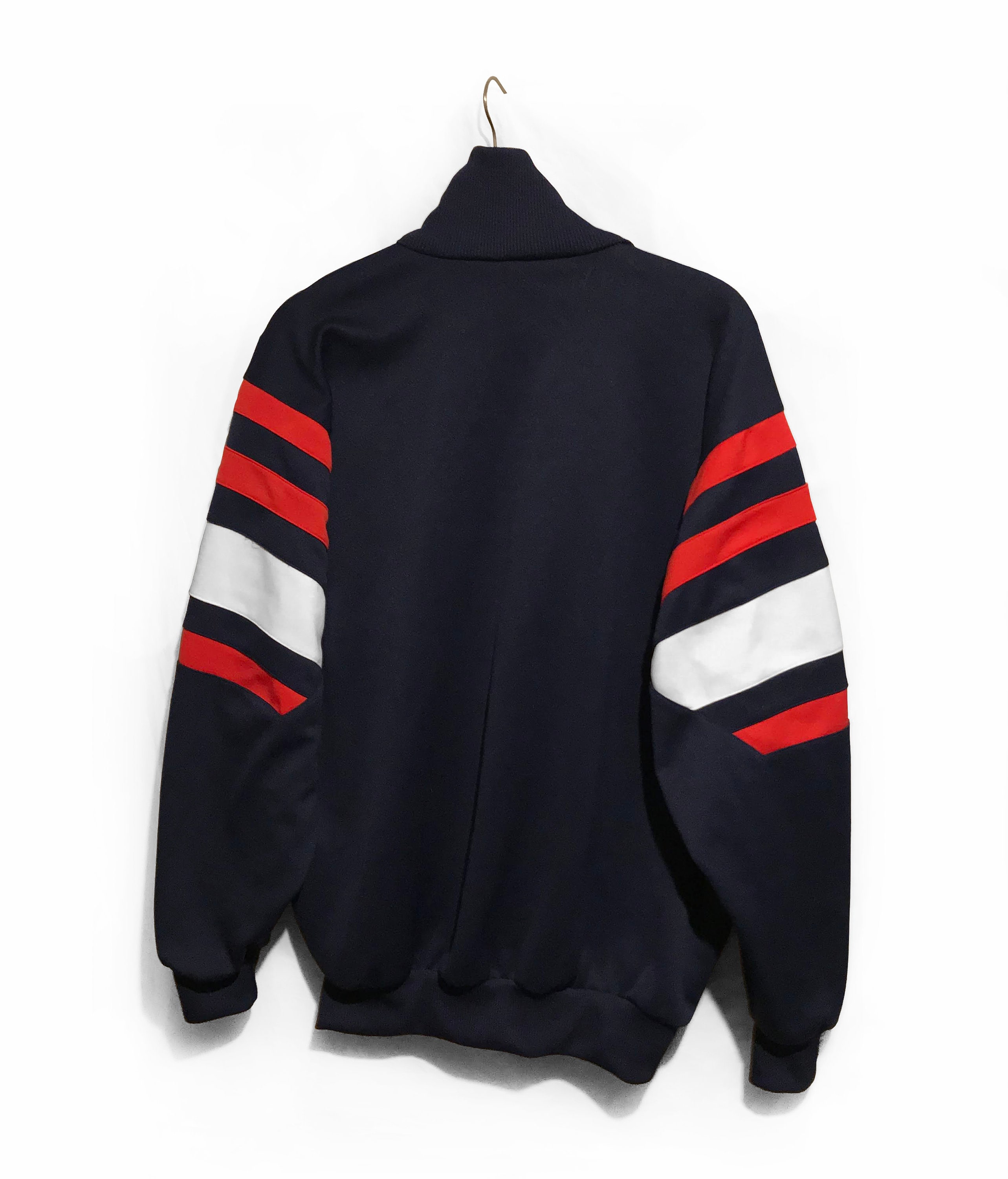 Adidas Originals Vintage Mens Track Jacket Navy Blue White