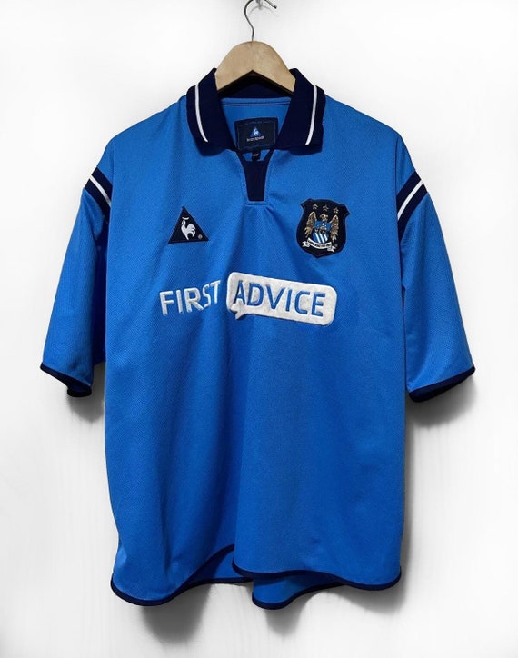 Manchester City 2002 2003 Home Football Shirt Soccer Jersey Le Coq Sportif  Size M - Etsy UK