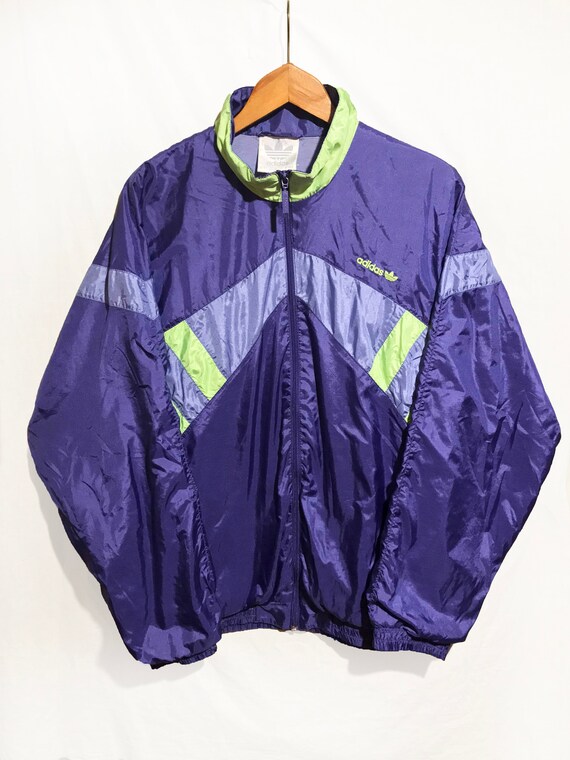 adidas multicolor windbreaker