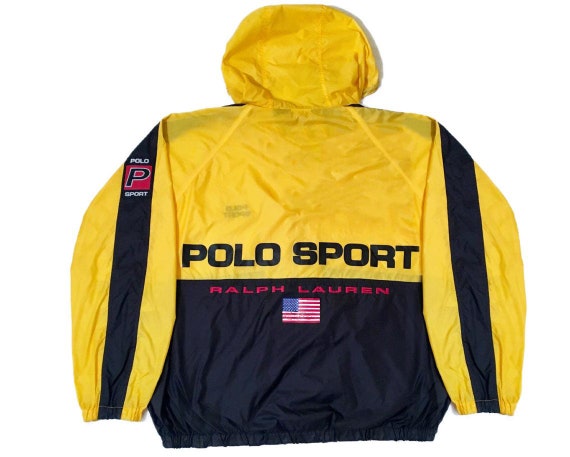 polo sport yellow jacket