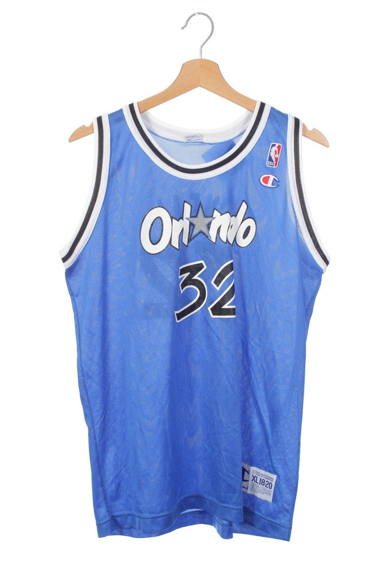 shaq blue orlando jersey