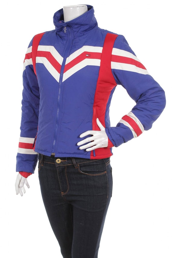 tommy hilfiger color block jacket womens