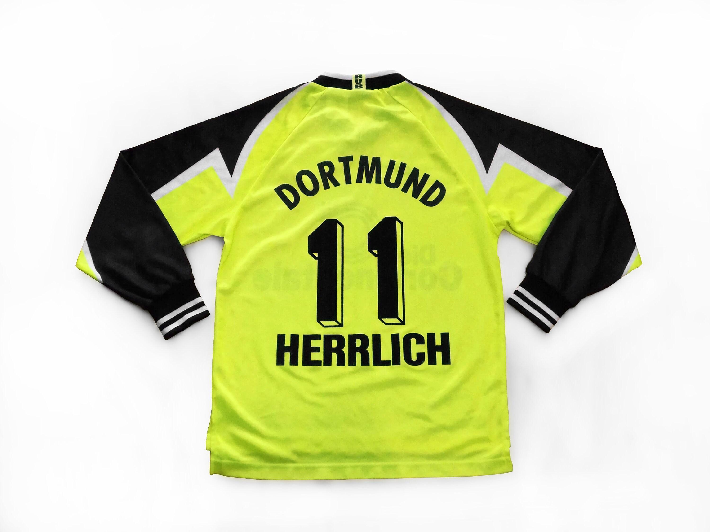NIKE Borussia Dortmund 1995/96 サッカーシャツ Nike Vintage Borussia Dortmund 1995-96 Home Football Shirt Rare Sz