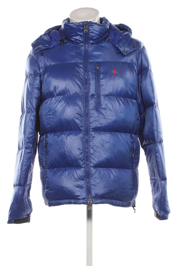 Polo Ralph Lauren Herren The Gorham Glossed Down Jacke Blau LARGE