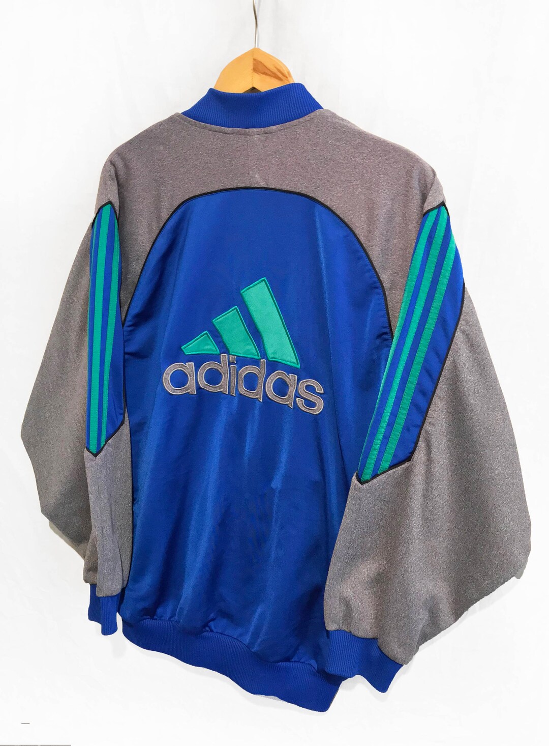 Vintage Adidas Cut and Saw Windbreaker Tracksuit Top Jacket - Etsy